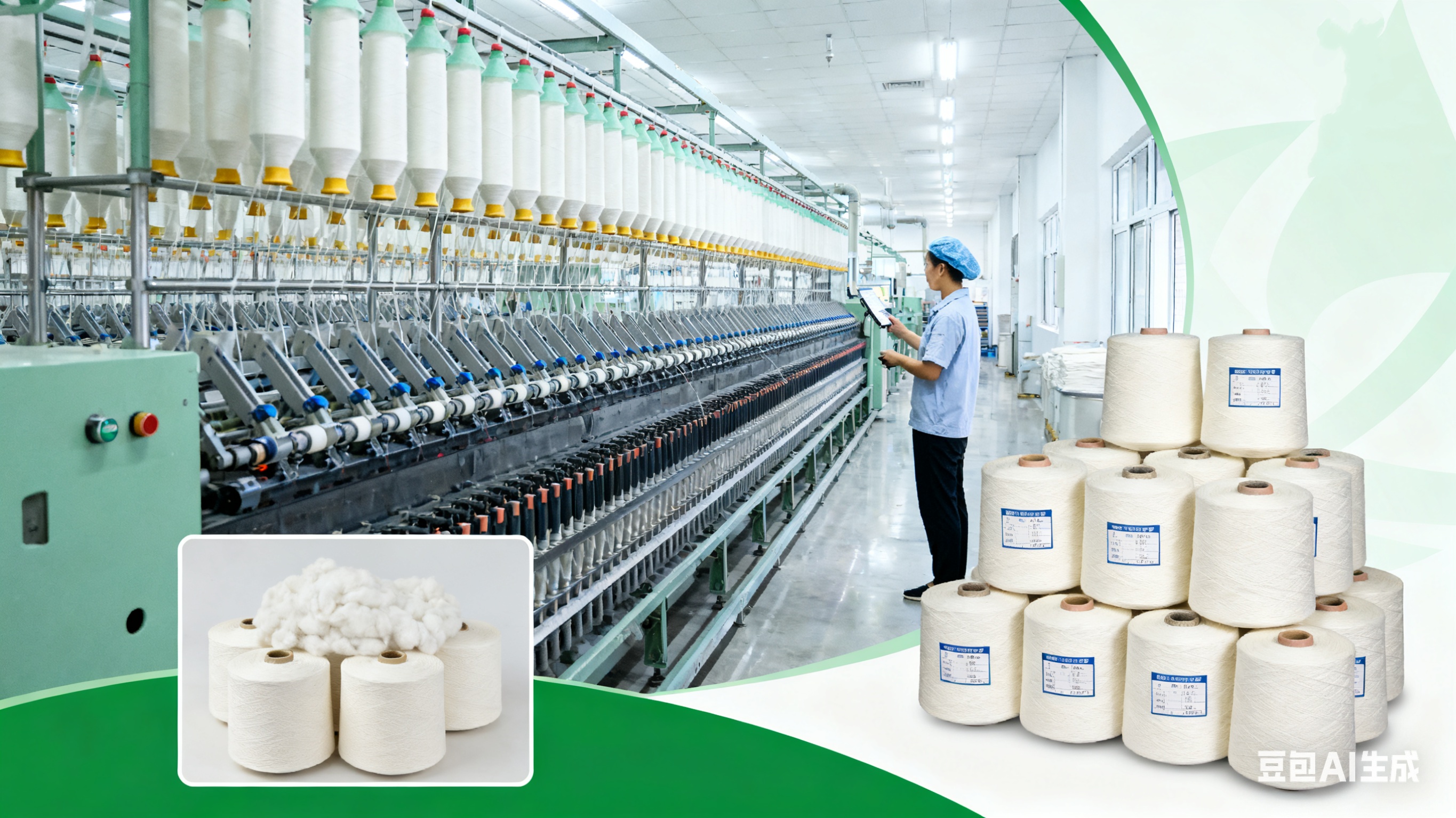 Meishijie : expertise en fils de coton, solutions personnalisées