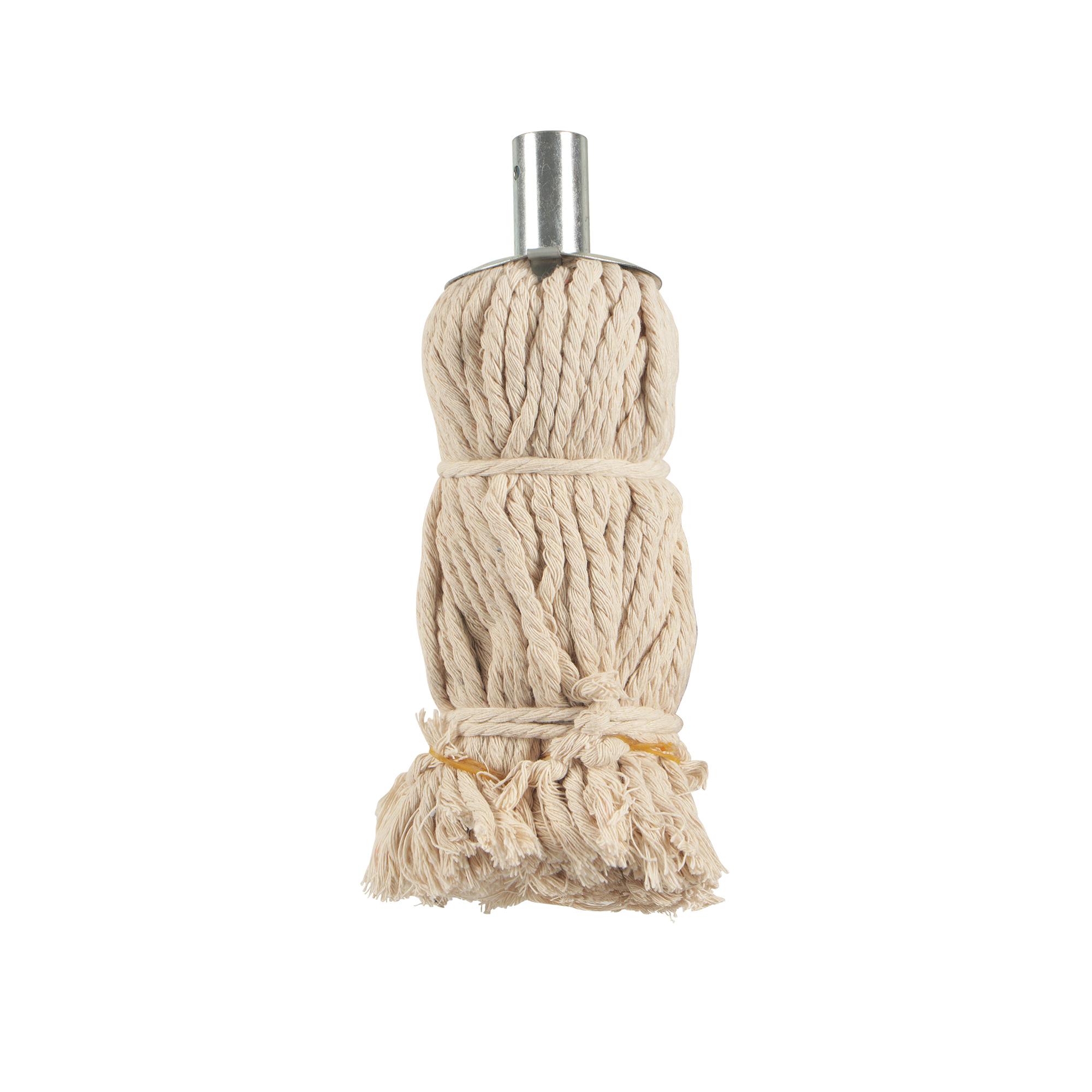 Tête de vadrouille en ficelle de coton robuste avec douille en métal