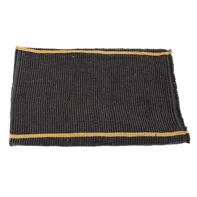 Rag de nettoyage en coton noir