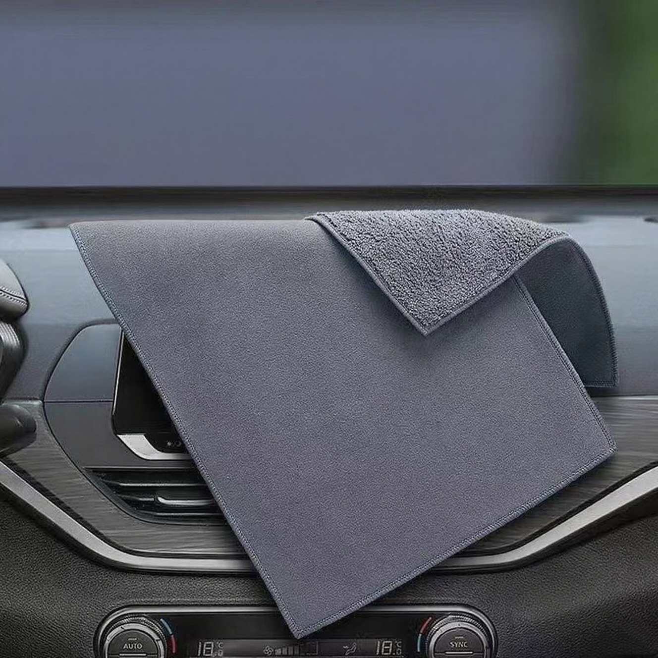 Serviette de nettoyage en chamois pour voiture