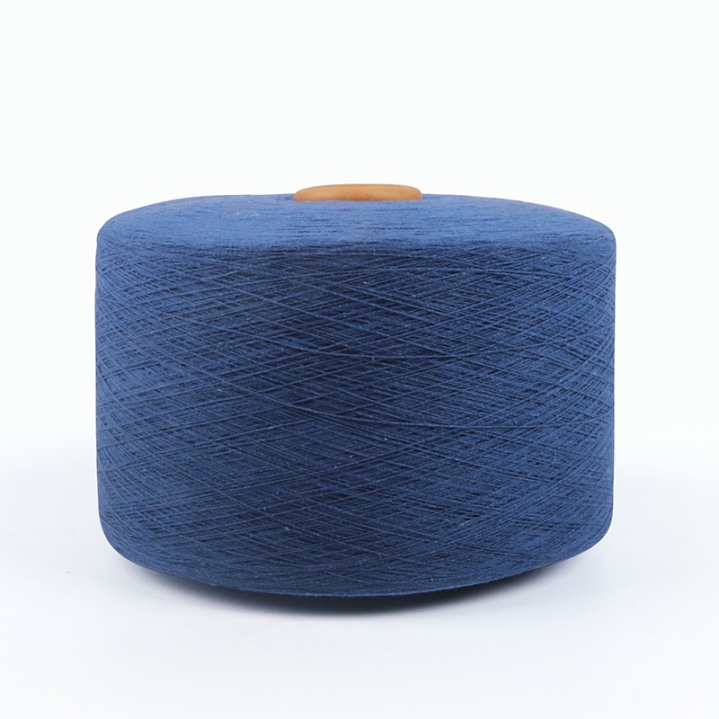 Fils de coton mélangés recyclés bon marché