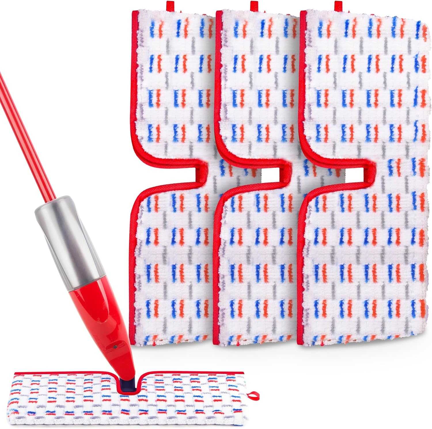 Padds de vadrouille à plate-forme en microfibre personnalisé