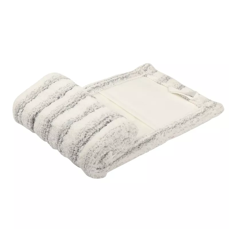 Tête de remplacement de vadrouille plate à microfibre
