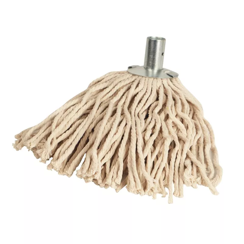Tête de vadrouille humide en coton en fer