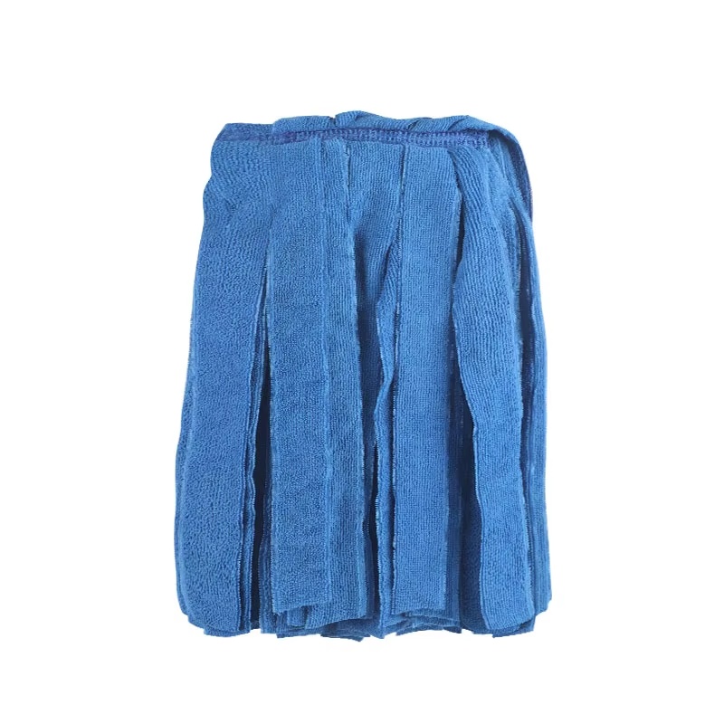 Microfibre Bande étroite Coton Tête de vadrouille à extrémité coupée