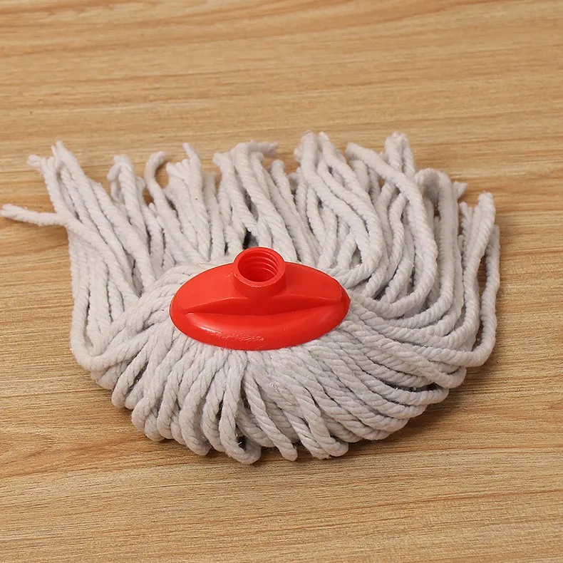 Tête de recharge de vadrouille en plastique en coton en plastique