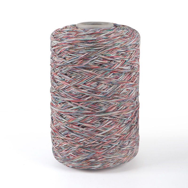 Corde en coton mélangé de couleurs torsadées