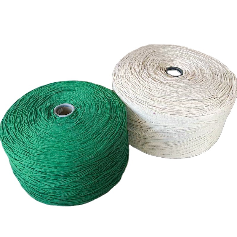 Corde en coton torsadé blanc